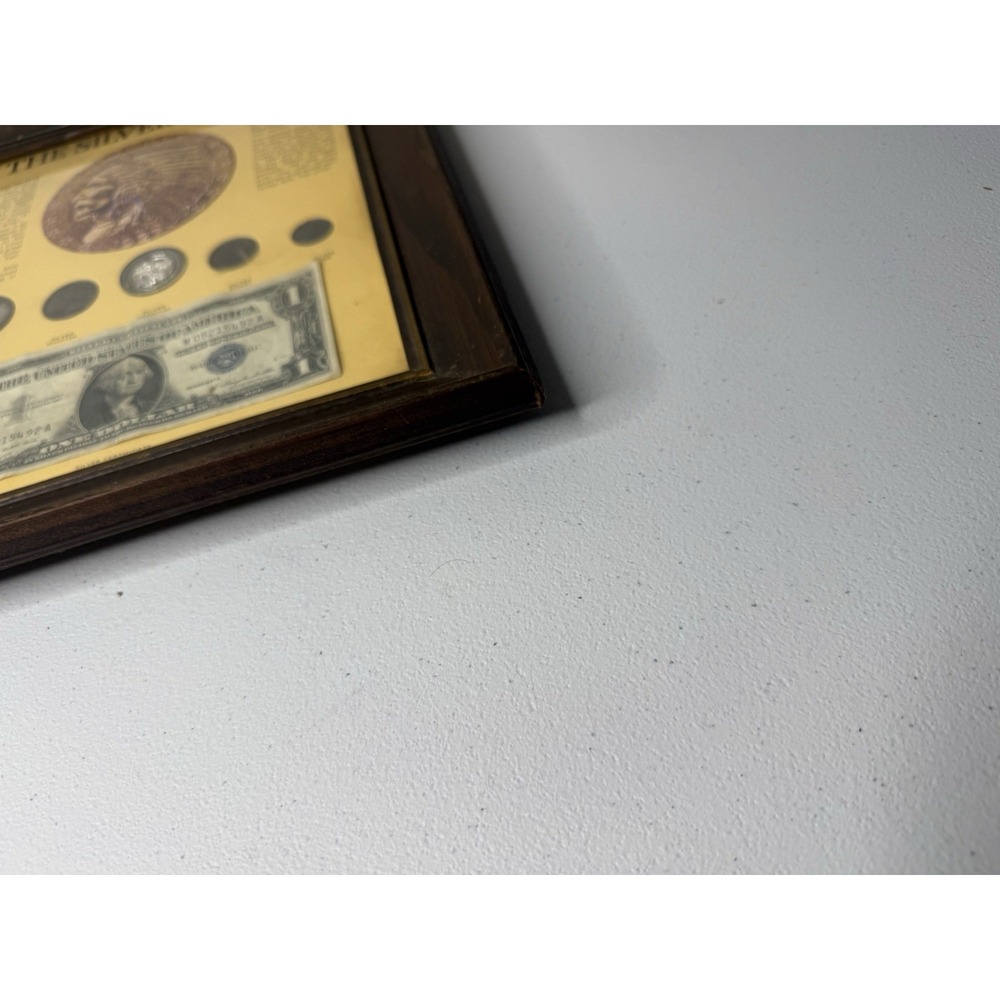 The Silver Story- Silver Certificate Half Dollar Quarter Dime Nickel & Granules - Picture 12 of 12